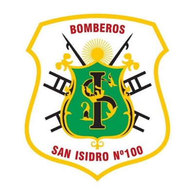 Escudo de la Compañía de Bomberos San Isidro N° 100